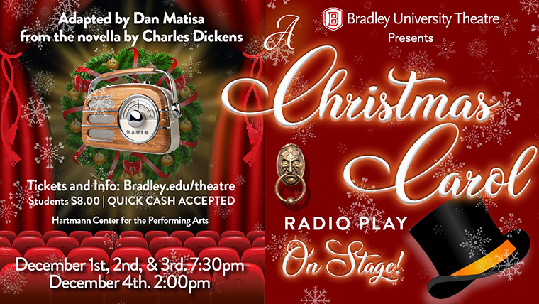 A Christmas Carol Radio Play Onstage!