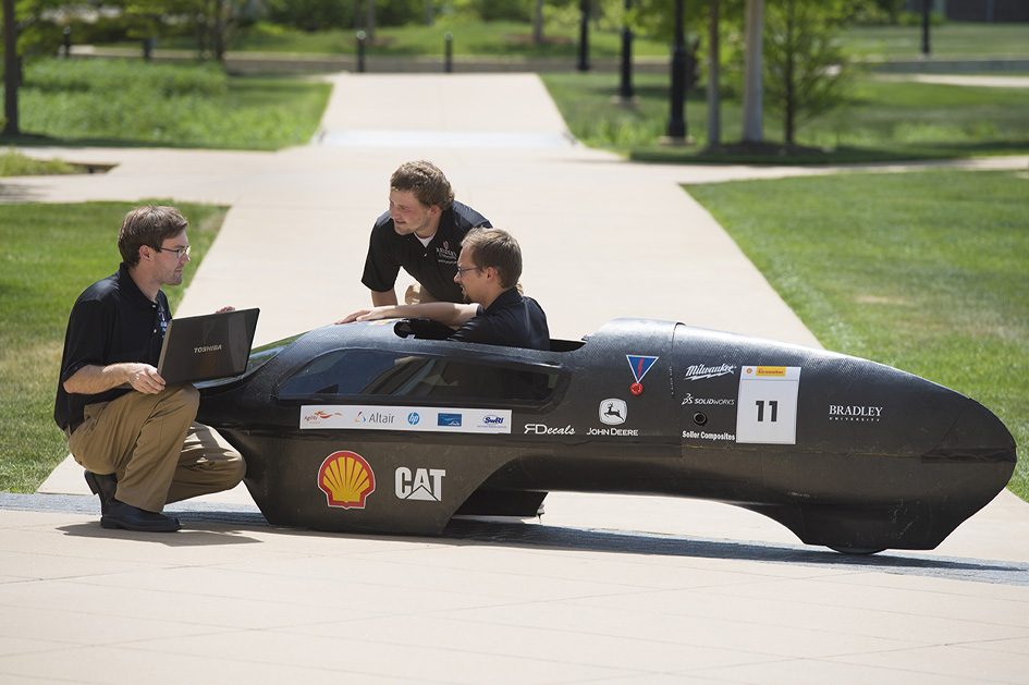 Eco Marathon car team