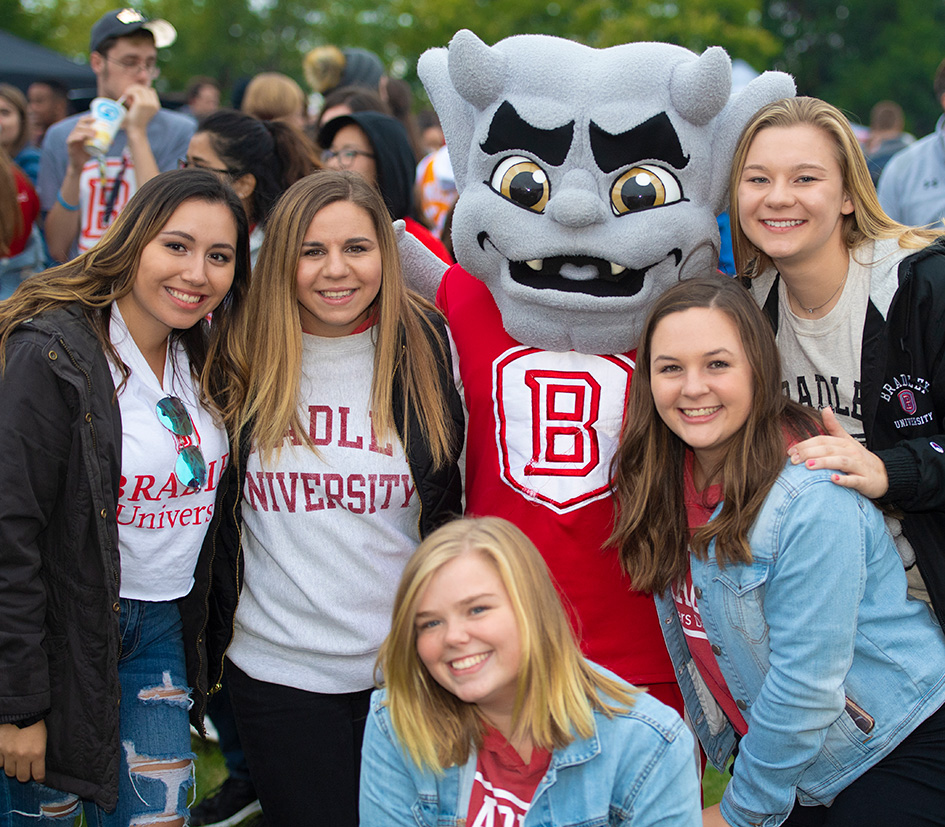 Bradley students with KaBoom!