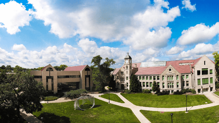 Library and Westlake Hall
